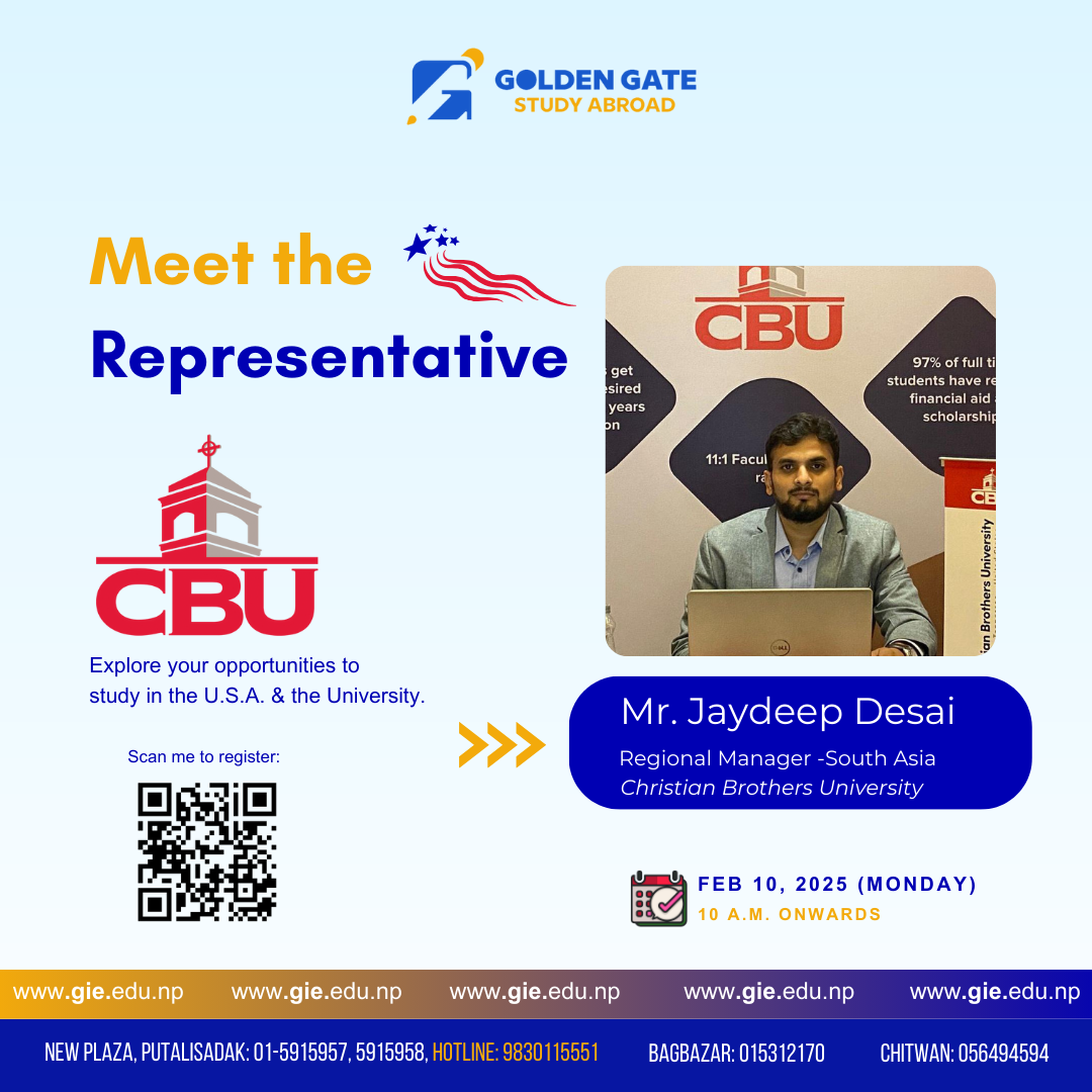 Information Session by Mr. Jaydeep Desai